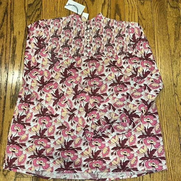 NWT! J Crew Liberty London Blouse - Picture 6 of 6